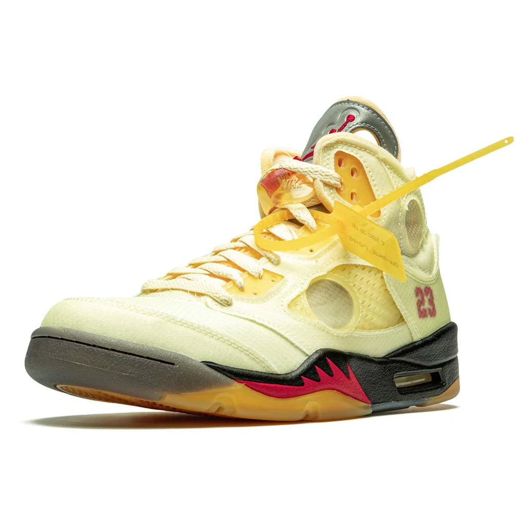 Off-White x Air Jordan 5 Retro PS 'Sail'