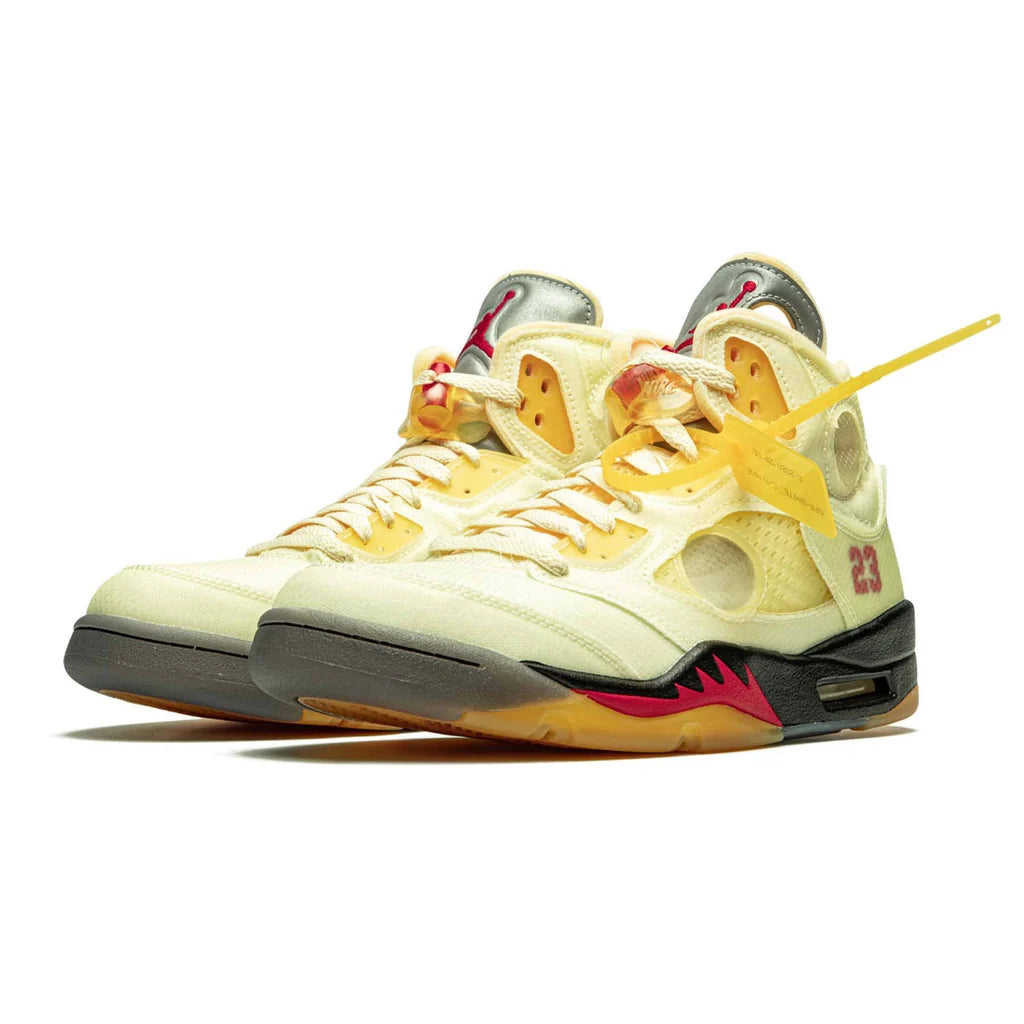 Off-White x Air Jordan 5 Retro PS 'Sail'