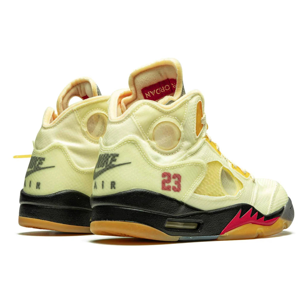 Off-White x Air Jordan 5 Retro PS 'Sail'